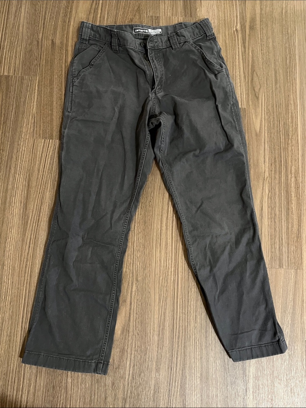 Carhartt Men's Rugged Flex, Relaxed fit Canvas Work Pants, 30x32